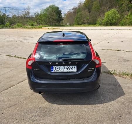 Volvo V60 cena 23500 przebieg: 248400, rok produkcji 2011 z Bogatynia małe 92